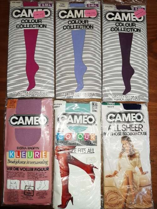 6 Pairs of Vintage Cameo Stockings