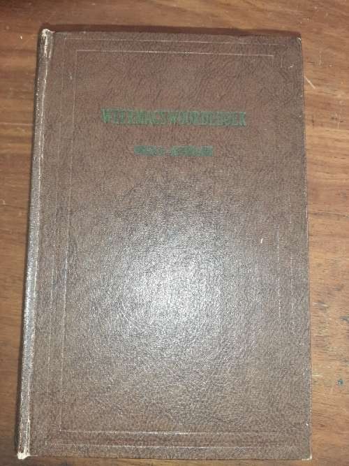 Weermagswoordeboek - Engels-Afrikaans - 1954