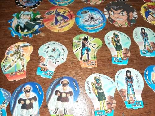 60 x Tazos - See pictures
