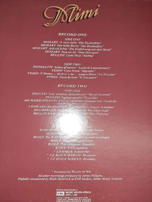 Mimi - 2 x LP set - His Master's Voice