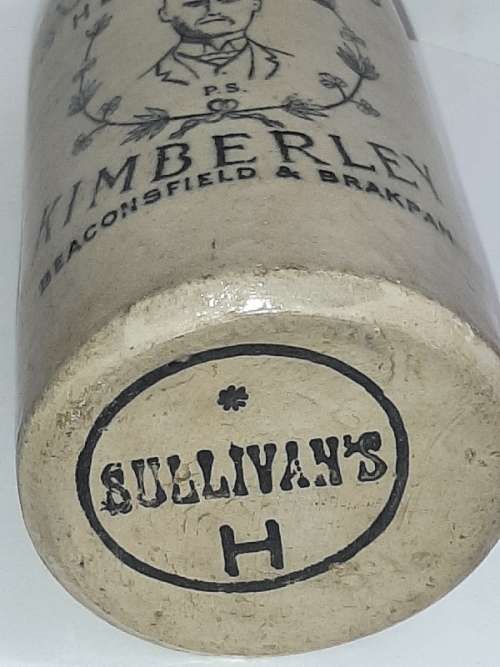 Vintage Sullivan's Herb Beer Bottle - Kimberley Beaconsfield & Brakpan - See pictures