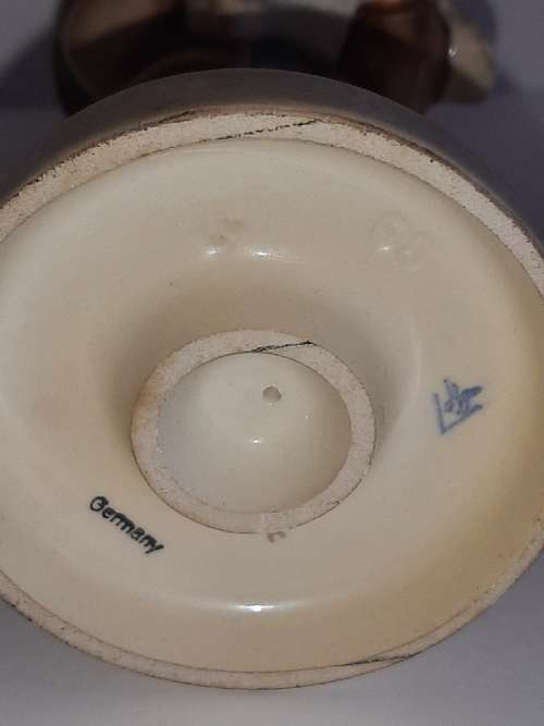 Beautiful Vintage Figurine of Boy with lamb - Germany