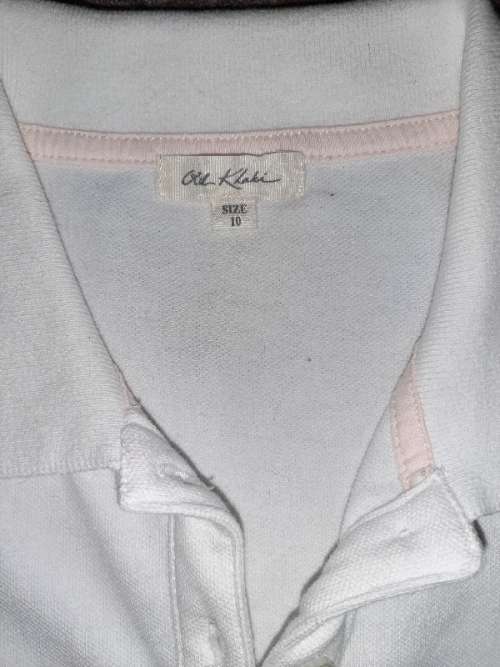 White Old Khaki T-Shirt - Size 10