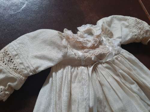 Beautiful Vintage Doll Dress / Christening Dress