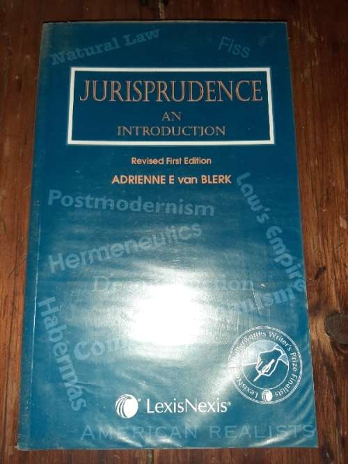 Jurisprudence An Introduction - Adrienne E van Blerk
