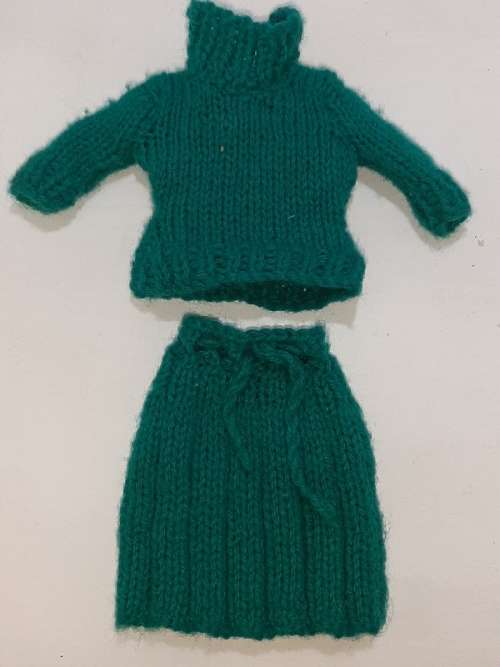 Knitted Barbie Doll Clothes - 2 Piece