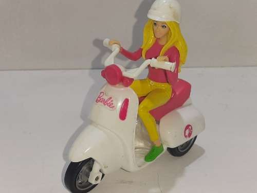 2010 Mattel Scooter and Barbie Figurine