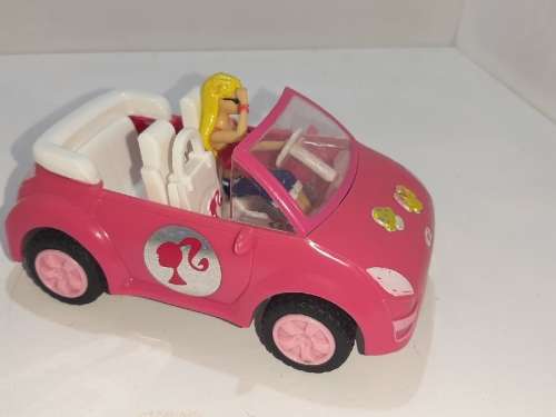 2009 Mattel Miniature Barbie and Car