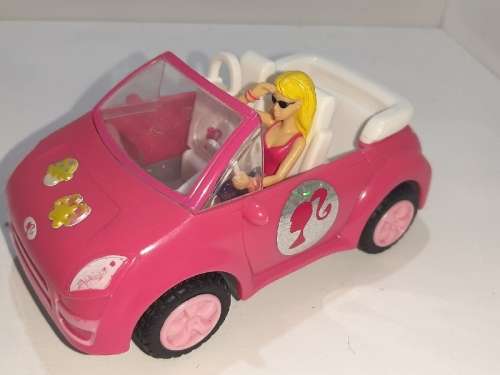 2009 Mattel Miniature Barbie and Car