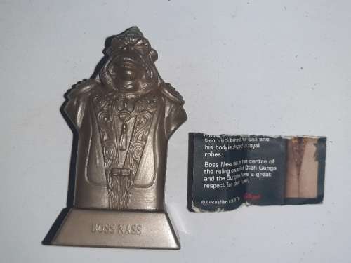 Original Star Wars Episode 1 Kellogg's Cereal Collectible - Boss Nass