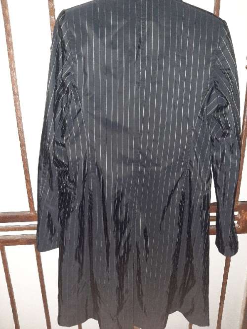 Jenni Button - Long Stripe Coat - Size 36