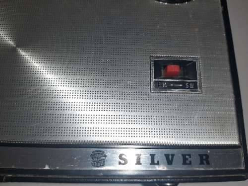 Vintage Silver All Transistor Radio