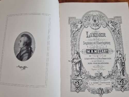 Mozart Lieder - Sheet Music