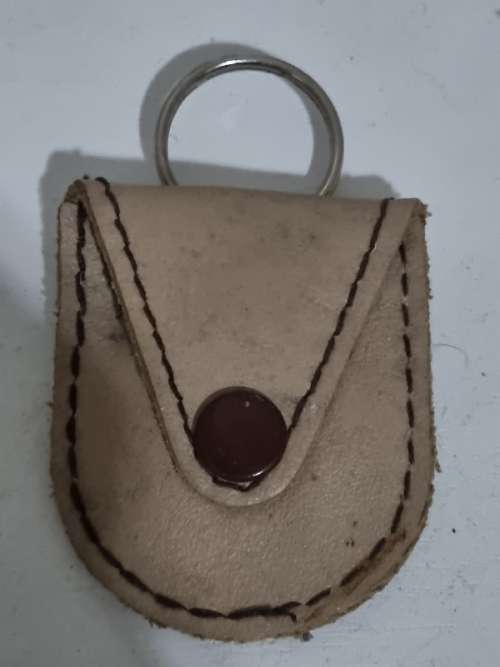 Leather Key Ring / Key holder - Jaguar