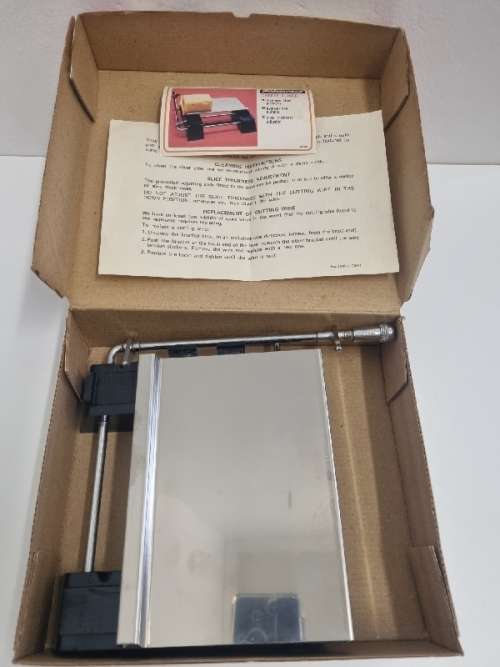 Vintage Pineware Cheese slicer in original box