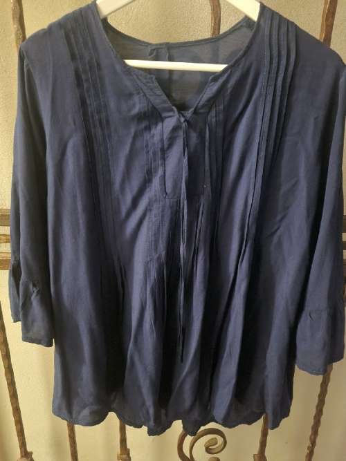 Navy Top - Size L
