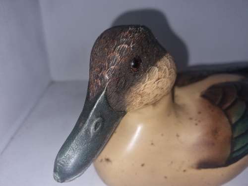 Limited Edition Wooden Duck - Feathers - Hottentot Teal
