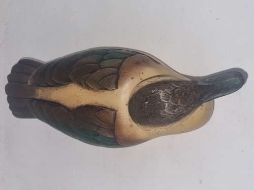 Limited Edition Wooden Duck - Feathers - Hottentot Teal