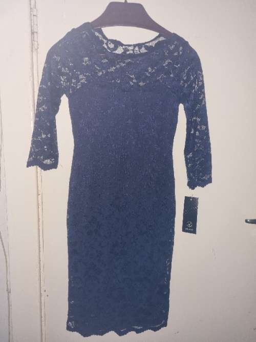 Navy Lace Dress by Velvet - Size M - New