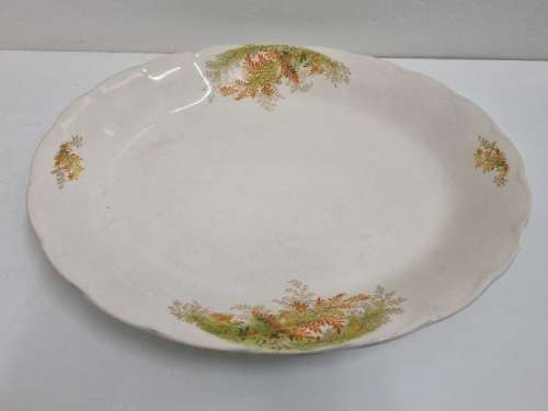 Beautiful Large Oval Serving Plate - Grindley - England - Creampetal