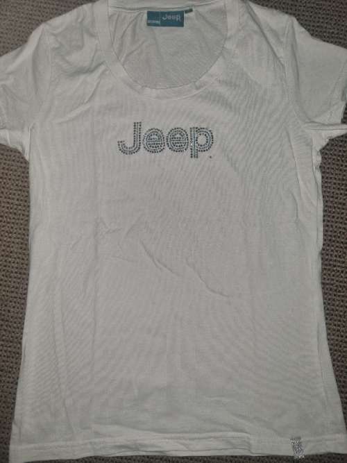 White Jeep T-Shirt - Size S