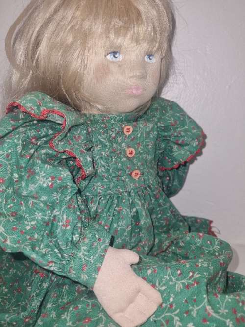 Beautiful Fabric Doll - Dolls by Pauline