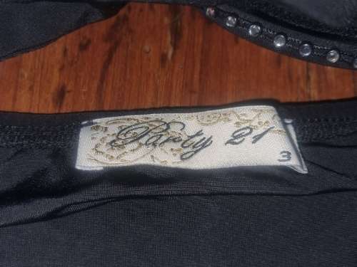 Beautiful Black top with interesting collar detail - Size S