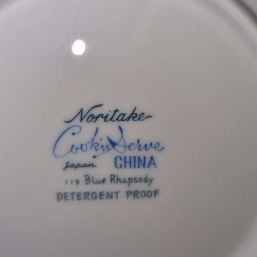 Noritake Side plate - Blue Rhapsody