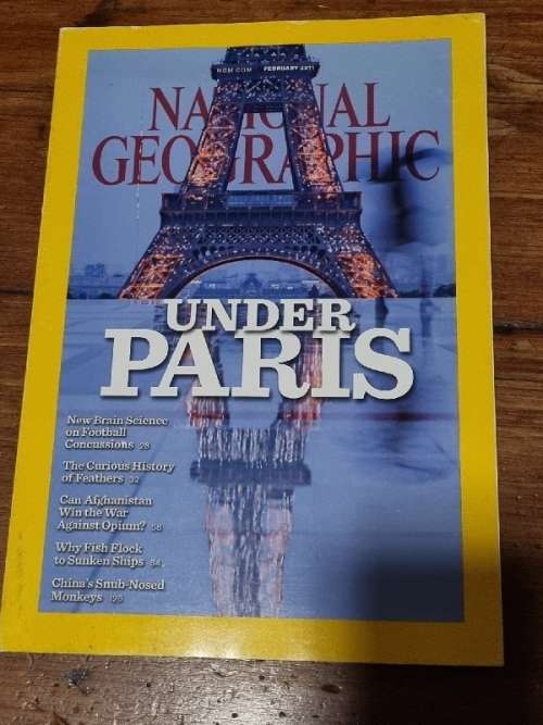 National Geographic February 2011 - Under Paris