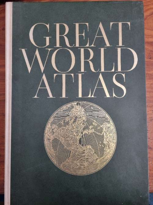 Great World Atlas - Readers Digest - Large Book