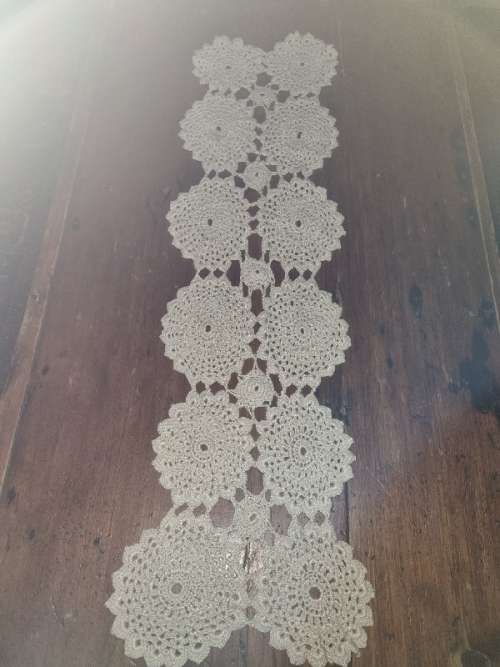 Crochet Runner / Doily - 84cm x 21cm