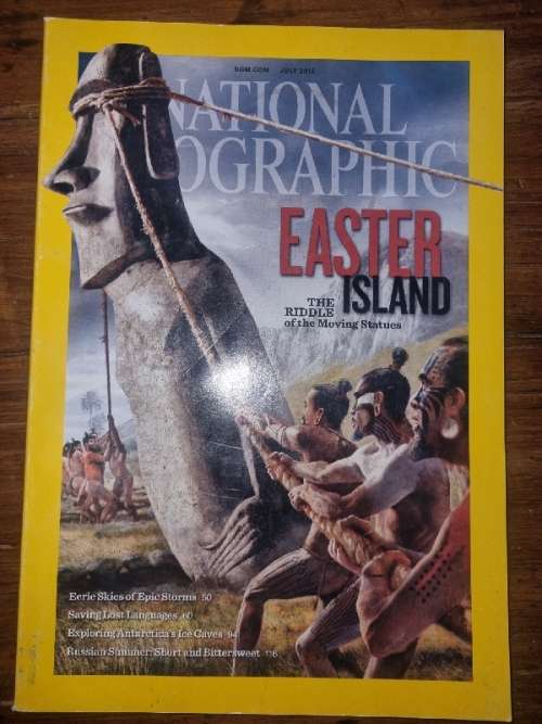 National Geographic July 2012 - Easter Island - The Riddle of the Moving Statues