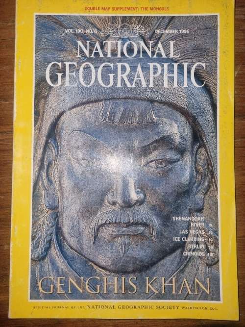 National Geographic Vol 190, No.6 -December 1996 - Genghis Khan