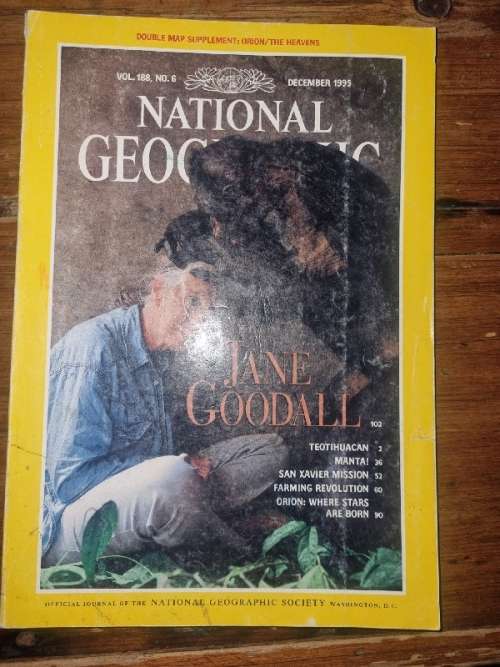 National Geographic Vol 188, No.6 - December 1995 - Jane Goodall