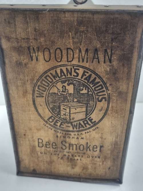 Vintage Woodman Bee-ware - Bee Smoker