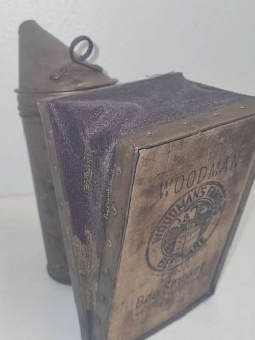 Vintage Woodman Bee-ware - Bee Smoker