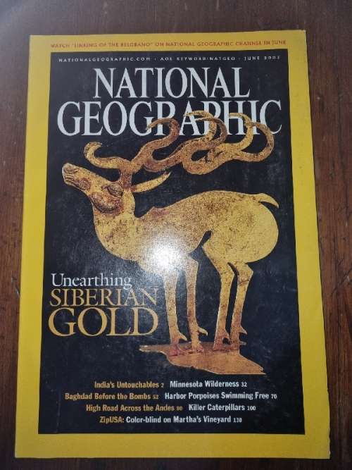 National Geographic - June 2003 - Unearthing Siberian Gold