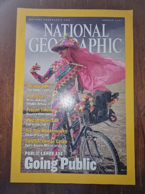 National Geographic - August 2001 - Public Lands are Going Public