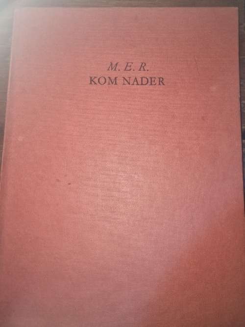 M.E.R. - Kom Nader - Groot Druk