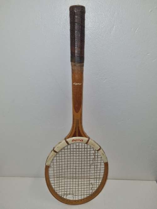 Vintage Dunlop Wooden Tennis Racket - Maxply
