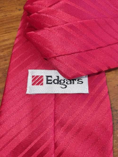 Beautiful Red Tie - Edgars