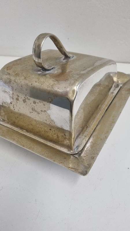 Beautiful EPNS Rectangular Butter Dish