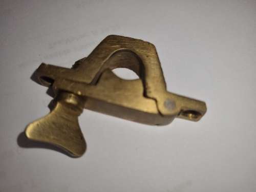 Vintage Solid Brass Hinge Screw Lock