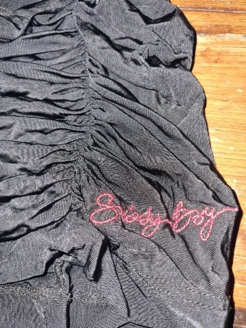 Black Sissy Boy Halter neck Top - Size M