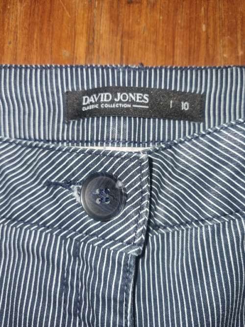Beautiful David Jones Striped Short - Woolworths - Size 10