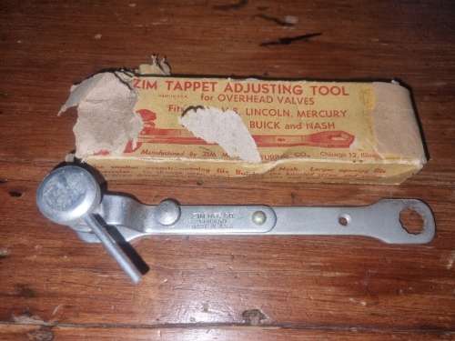 Vintage Zim Tappet Adjusting Tool - USA - In Original Box
