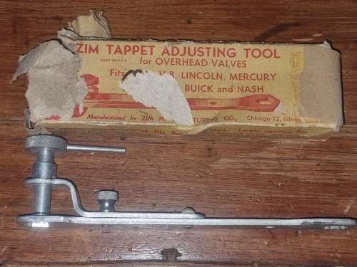 Vintage Zim Tappet Adjusting Tool - USA - In Original Box