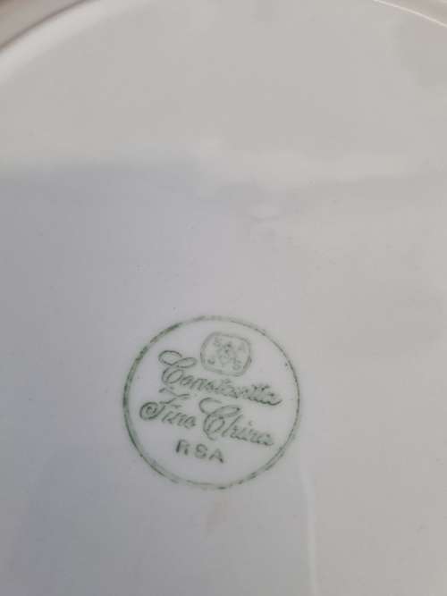 Constantia Blue and White Plate - The Red Lion - Diameter - 24cm