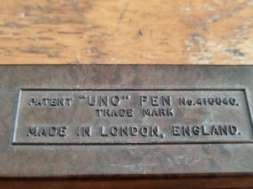 Vintage Uno Delux Model Technical Drawing Pen - Made in England