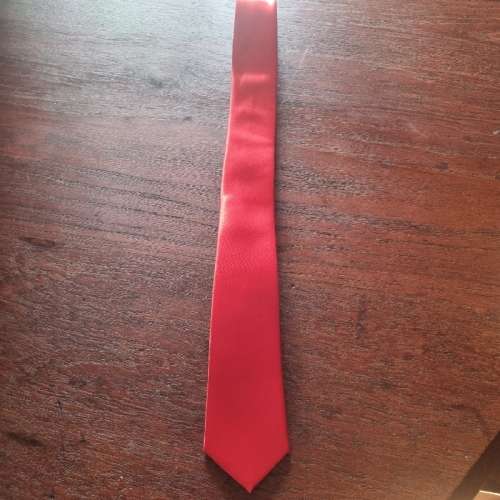 Silky Red Tie